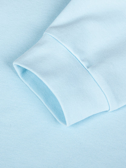 (Ships 17/4) “Opanty Time” Light Blue Graphic Sweatshirt