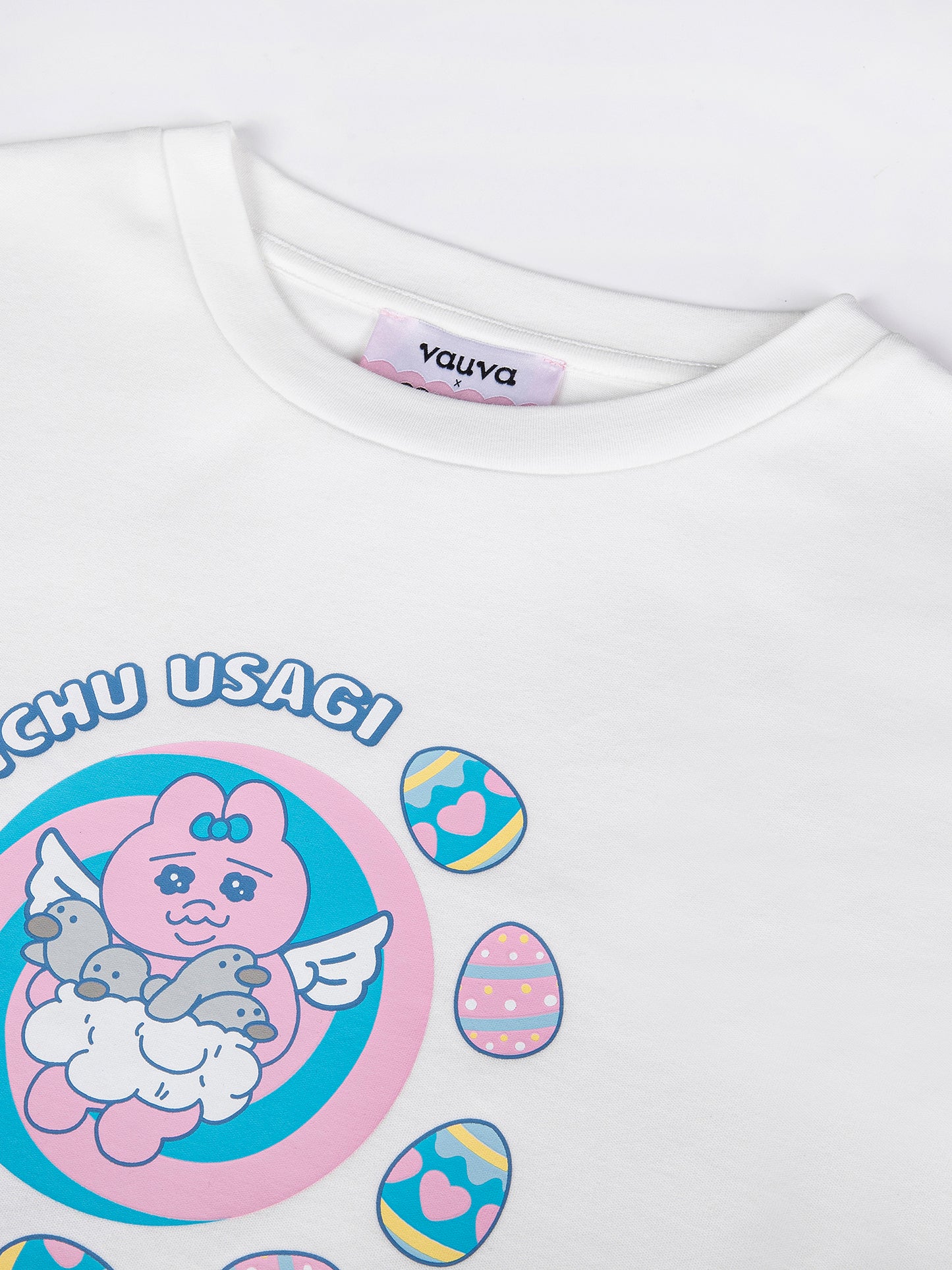 (Ships 17/4) Angel Bunny Graphic Sweatshirt