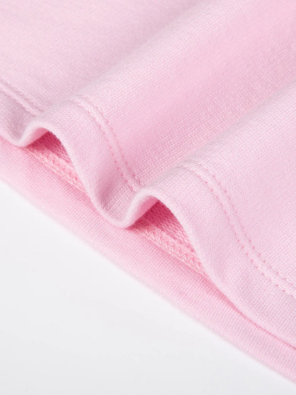 Puff‑Sleeve Egg Pop Pink Graphic T‑Shirt