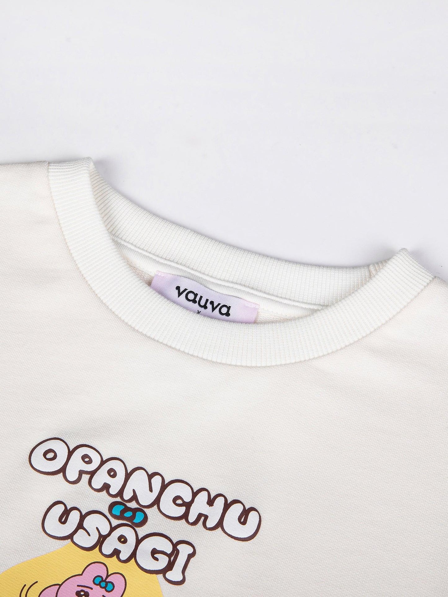 Puff‑Sleeve Egg Pop Graphic T‑Shirt