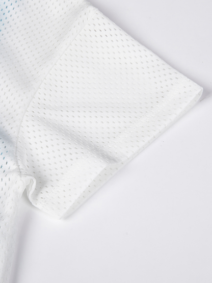 Surf Graphic Mesh Layered T‑Shirt
