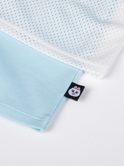 Surf Graphic Mesh Layered T‑Shirt