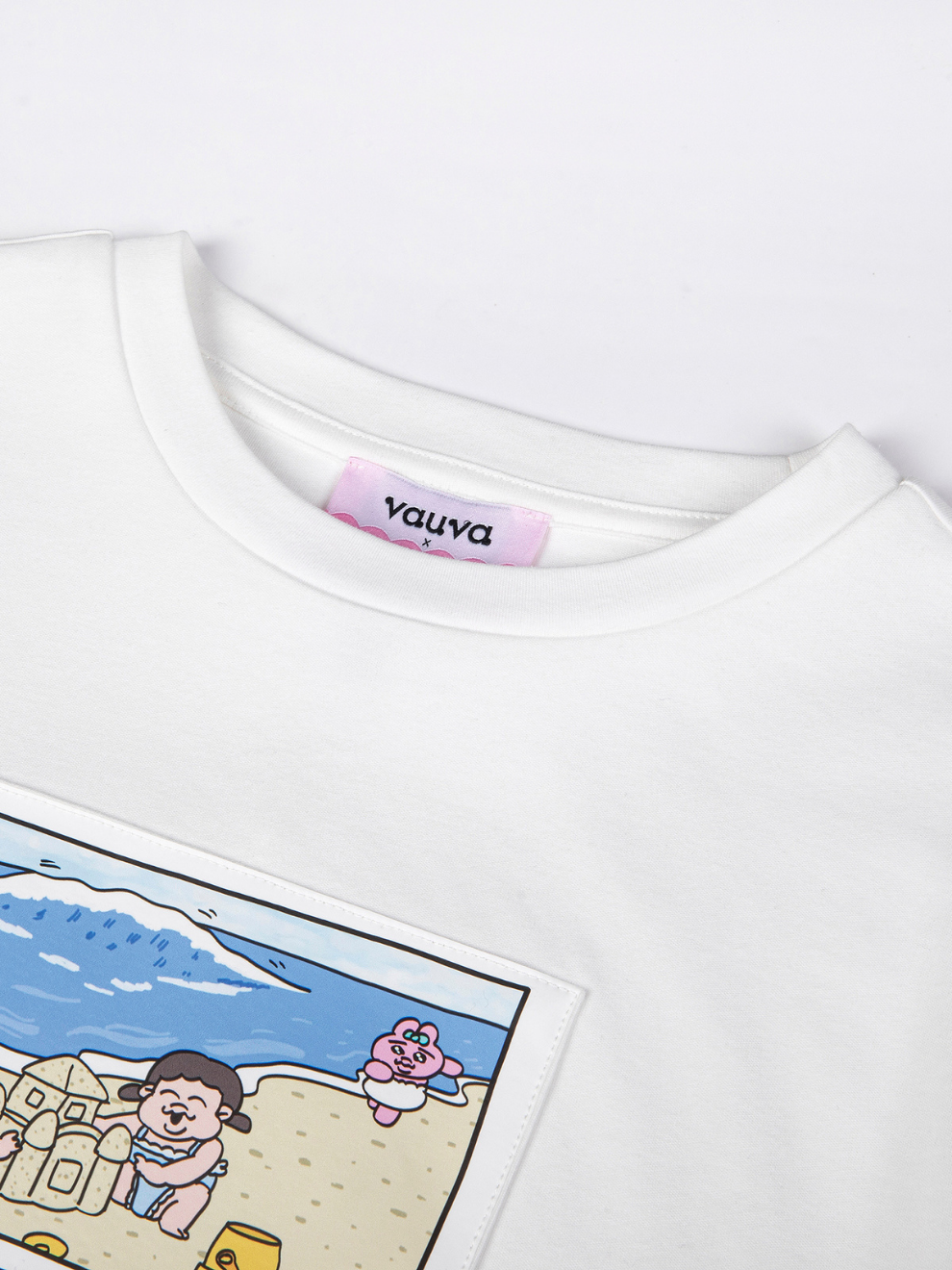 Beach Comic Panel Graphic T‑Shirt