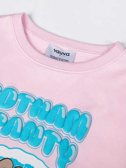 3D Bubble Print Graphic T-Shirt