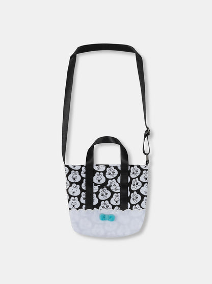 Allover Opanchu Usagi Patterned 2-Way Tote Bag