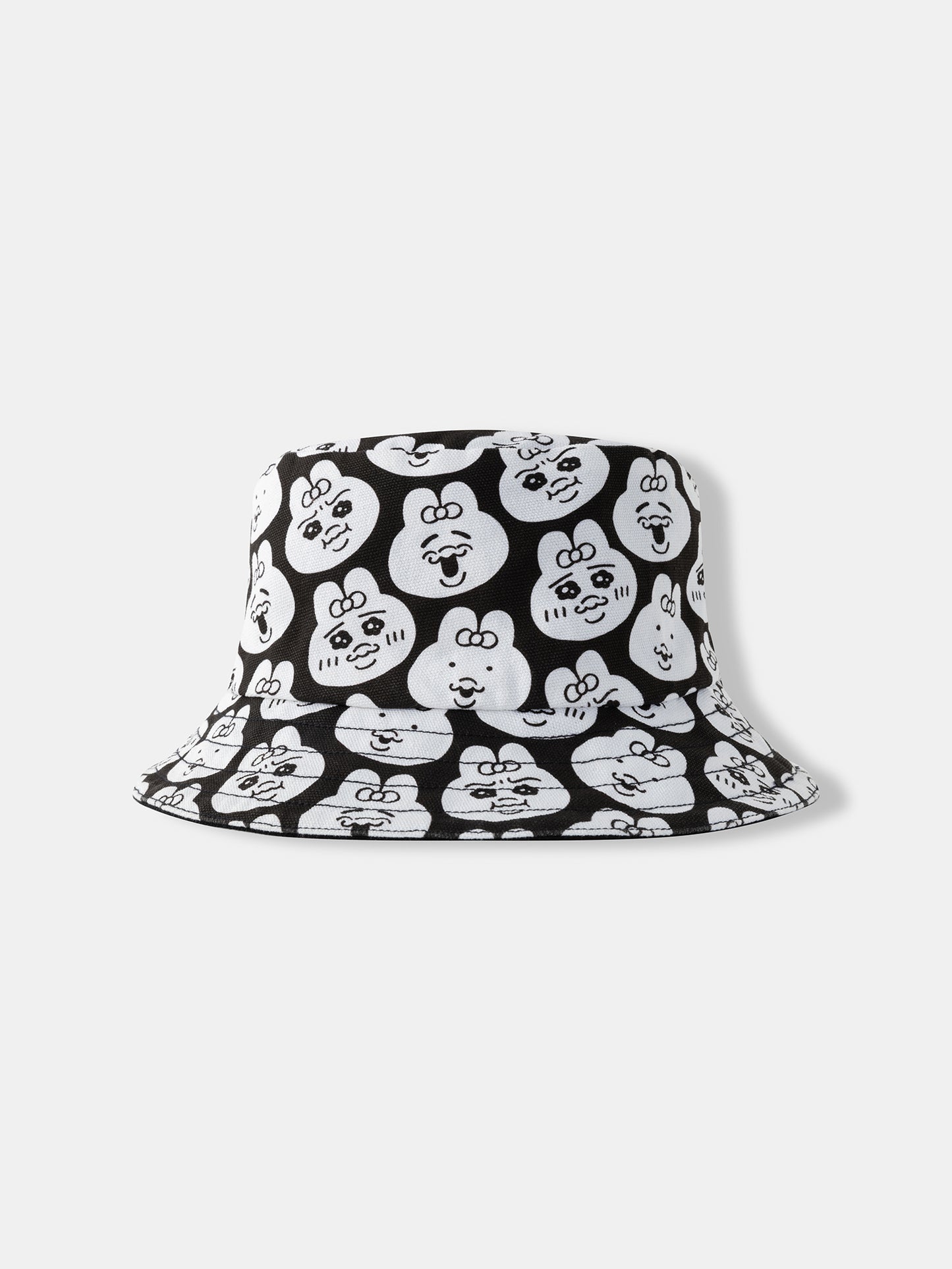 Reversible Embroidered & All-Over Print Bucket Hat