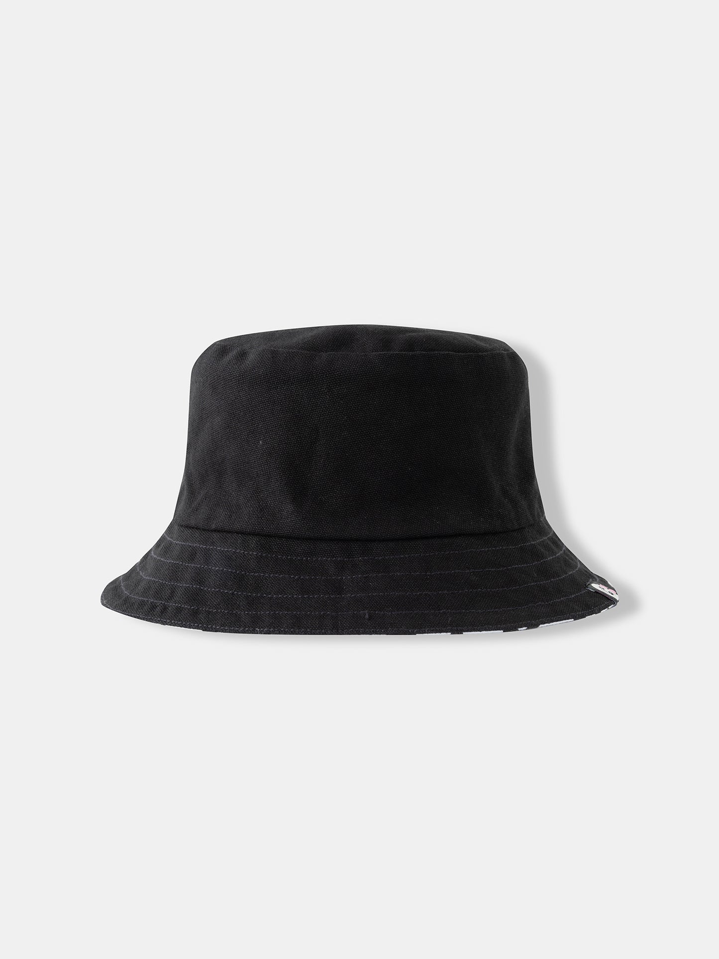 Reversible Embroidered & All-Over Print Bucket Hat