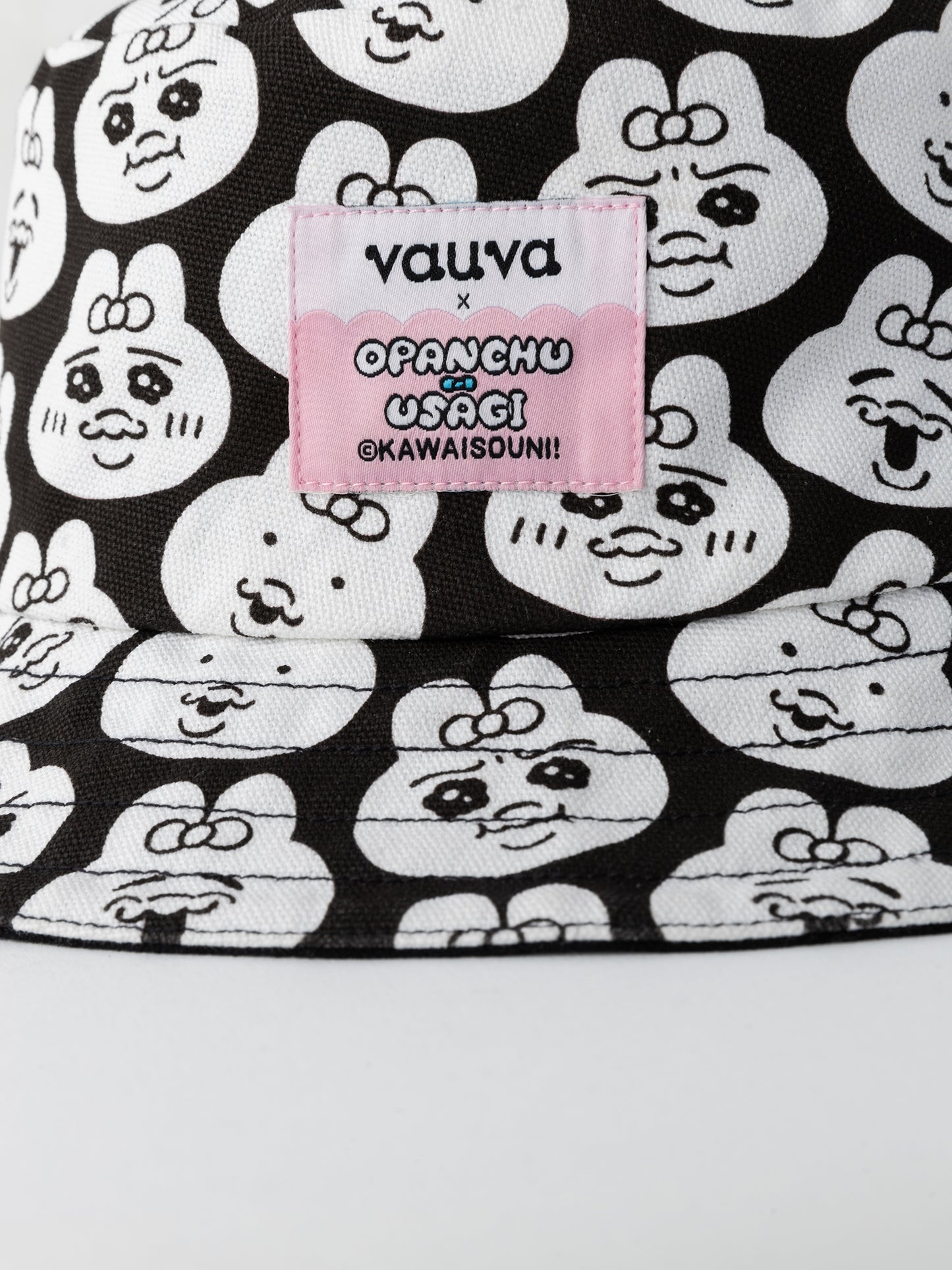 Reversible Embroidered & All-Over Print Bucket Hat