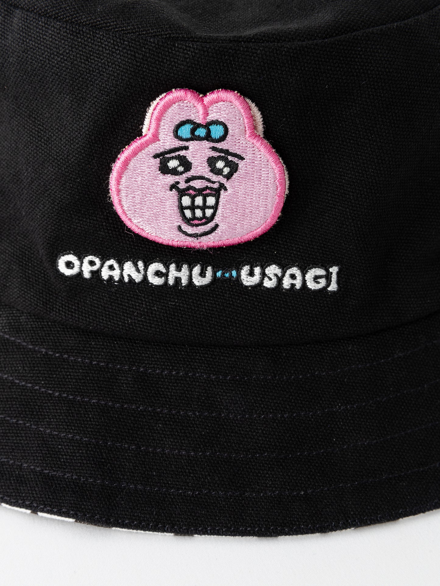Reversible Embroidered & All-Over Print Bucket Hat