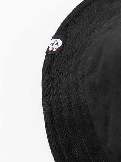 Reversible Embroidered & All-Over Print Bucket Hat