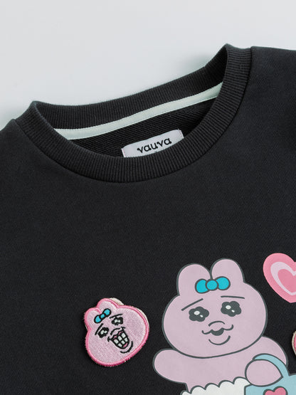 Opanchu Usagi Color-Block Graphic Sweatshirt