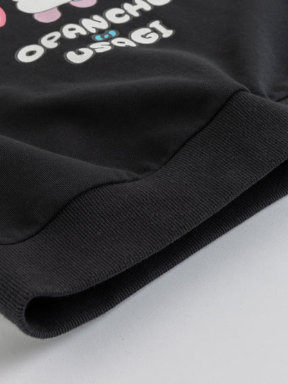 Opanchu Usagi Color-Block Graphic Sweatshirt