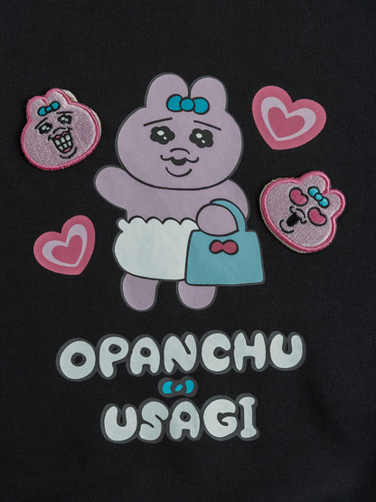 Opanchu Usagi Color-Block Graphic Sweatshirt