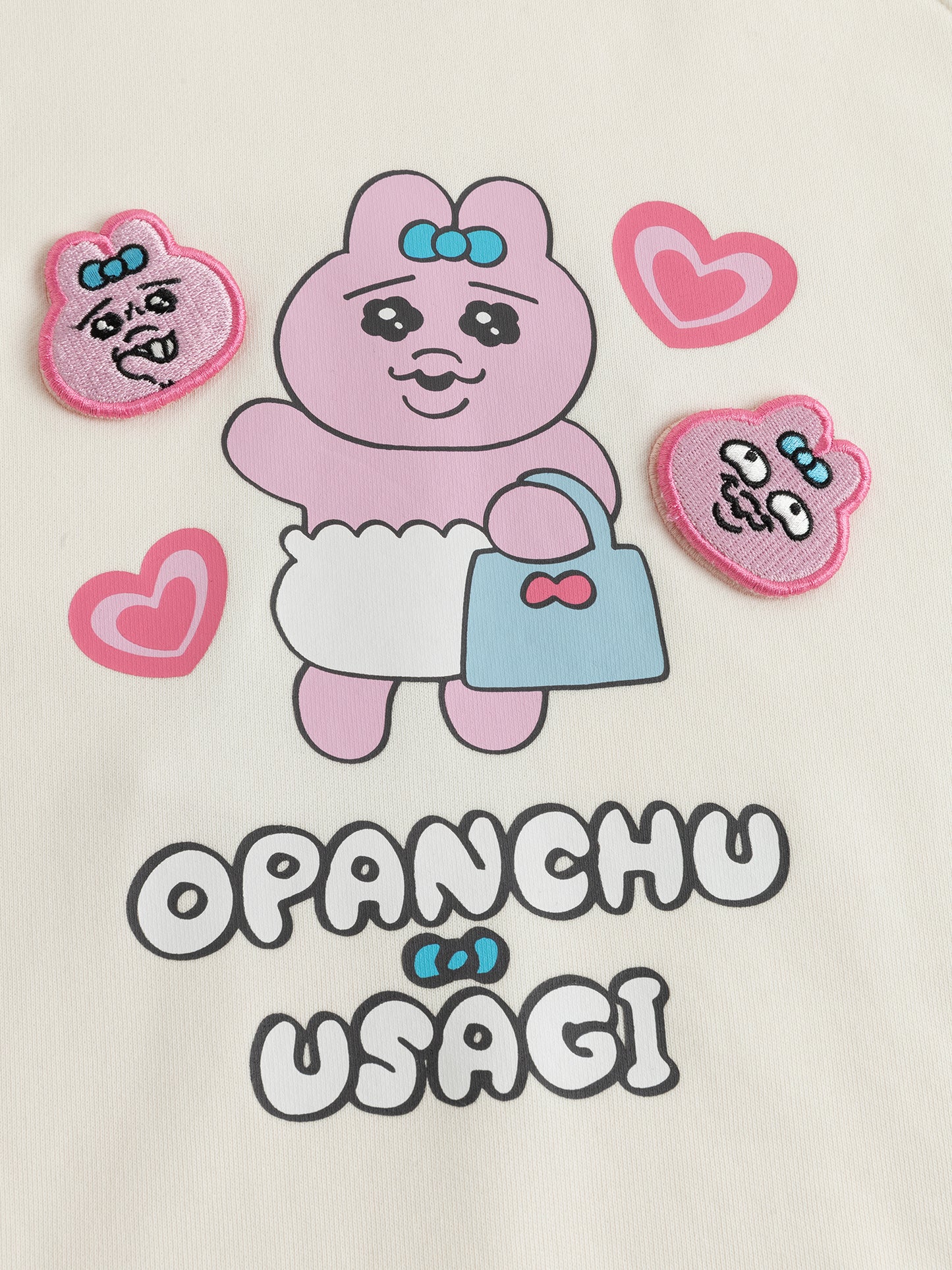 Opanchu Usagi Graphic Pullover Hoodie
