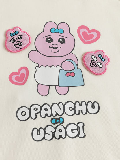 Opanchu Usagi Graphic Pullover Hoodie