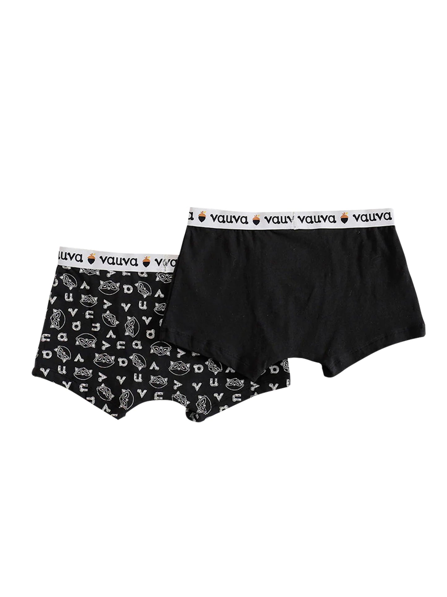 VAUVA Vauva Boys Organic Cotton Underwear (Boxers) - Vauva Black Underwear