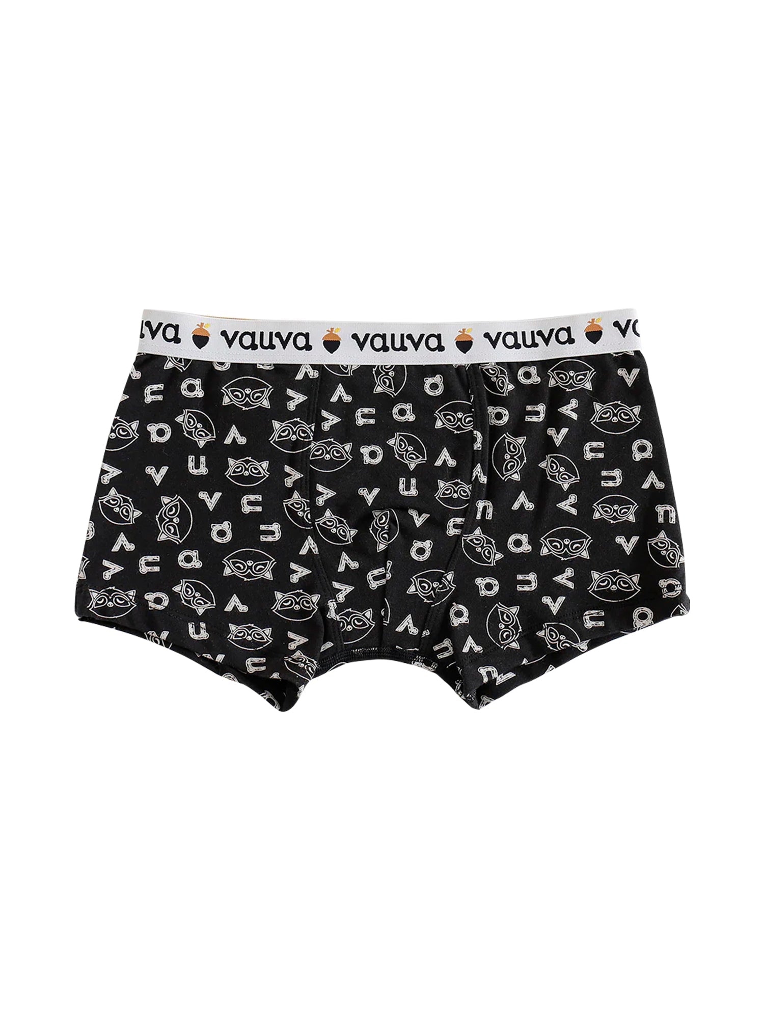 VAUVA Vauva Boys Organic Cotton Underwear (Boxers) - Vauva Black Underwear