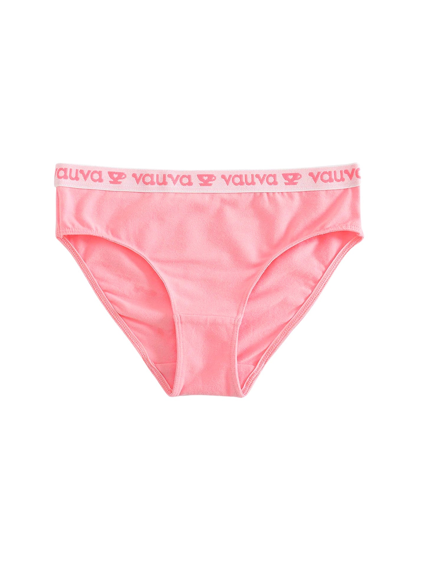 VAUVA Vauva Girls Organic Cotton Underwear - Vauva Pattern / Pink Underwear