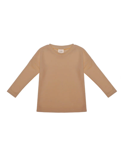 Merino Wool & Silk Longsleeve Top