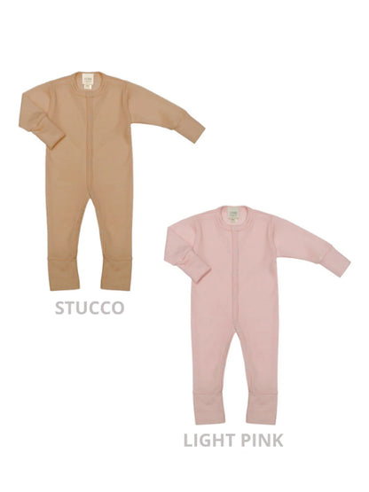 Merino Wool & Silk Snap‑Front Sleepsuit