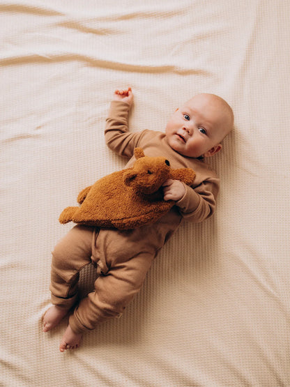 Merino Wool & Silk Longsleeve Sleepsuit