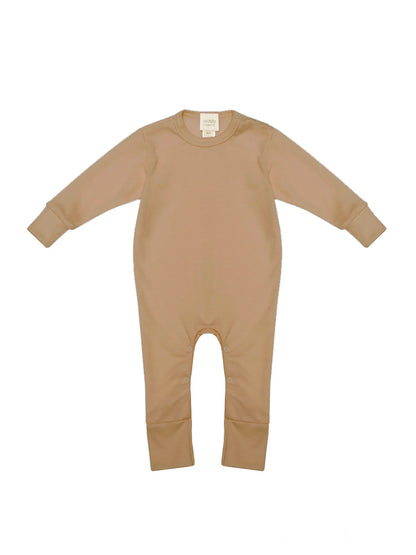 Merino Wool & Silk Longsleeve Sleepsuit