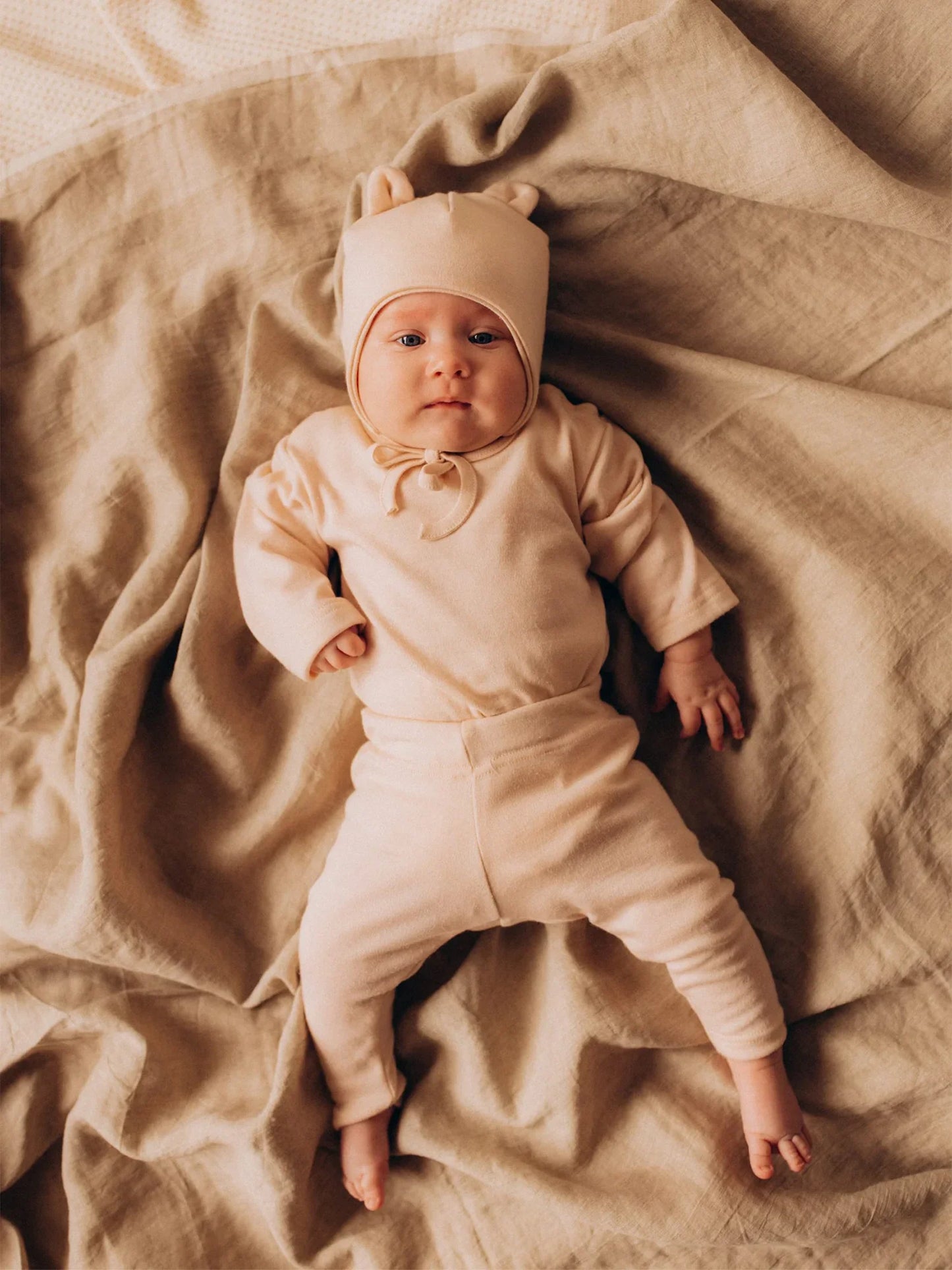Merino Wool/Silk Longsleeve Bodysuit