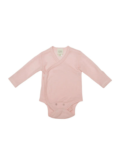 Merino Wool & Silk Wrap Bodysuit