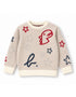 Boys All-Over Stars & Dino Knit Sweater