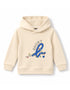 Kids Lights Logo Printed Long Sleeve Hoodie