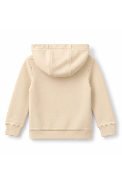 Kids Lights Logo Printed Long Sleeve Hoodie
