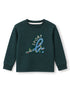 Kids Lights Logo Printed Sweater