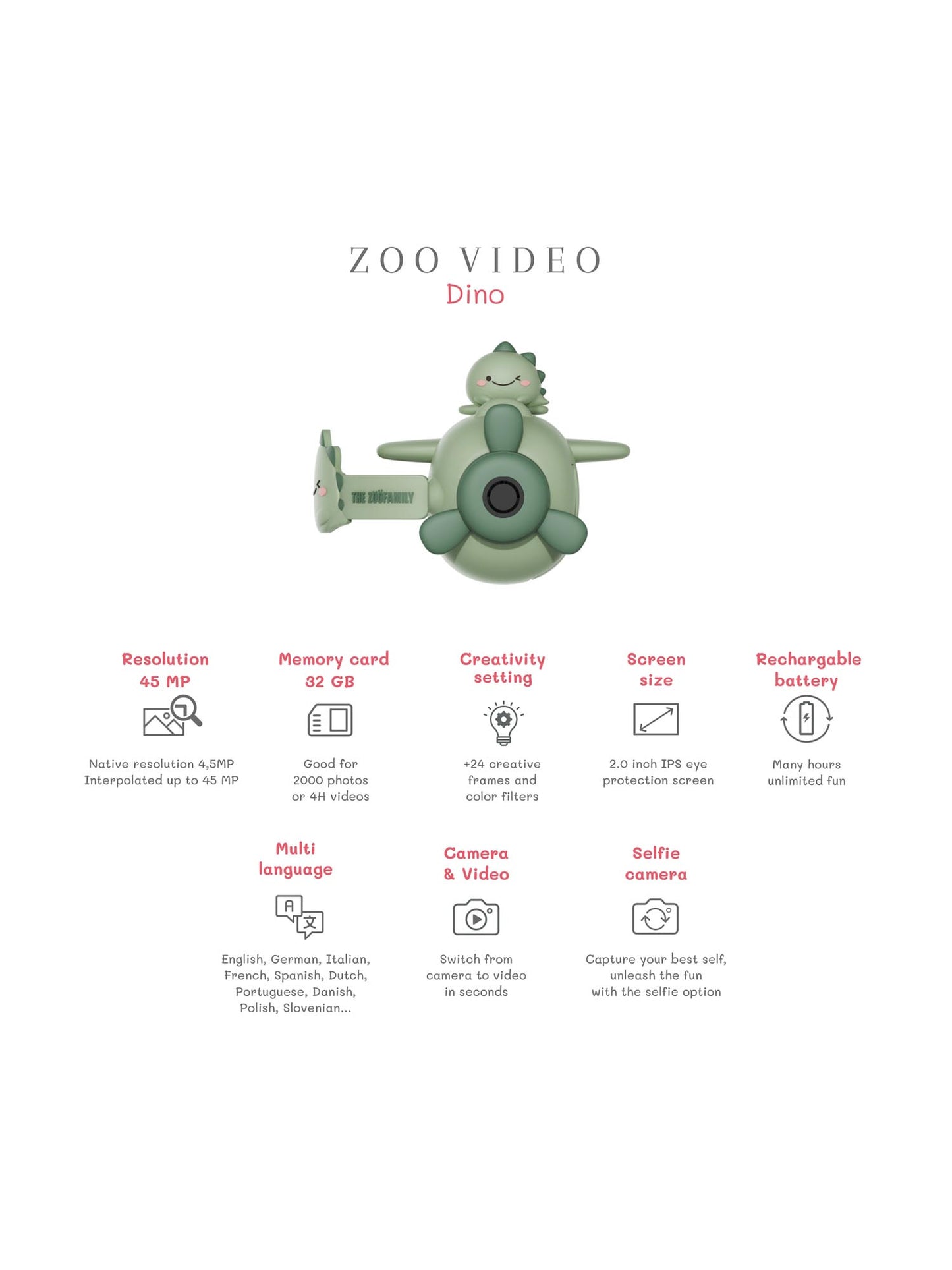 Zoo Video - Dino Green