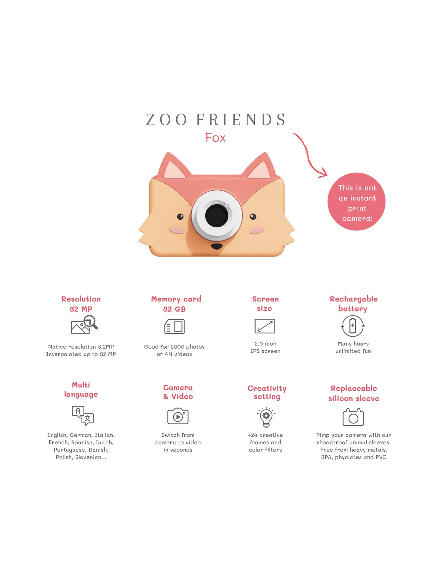 Zoo Friends - Fox