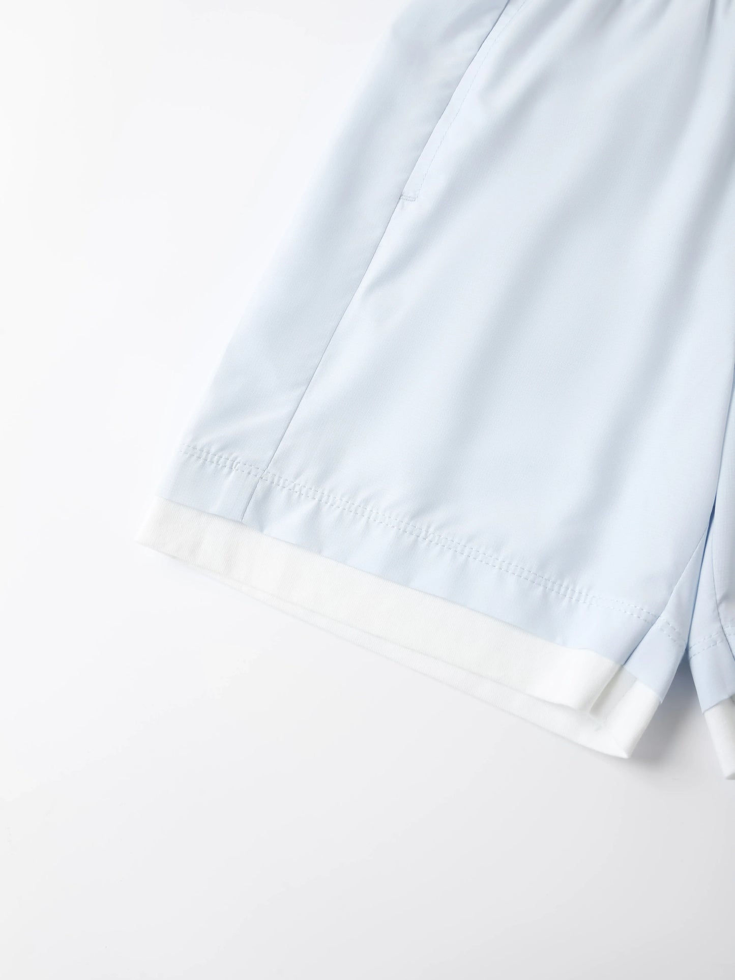 Kid 2-Layer Lemon Tea Print Shorts