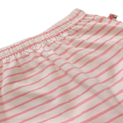 VAUVA Vauva Baby Organic Cotton Stripes Pants - Pink Pants