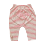VAUVA Vauva Baby Organic Cotton Stripes Pants - Pink Pants