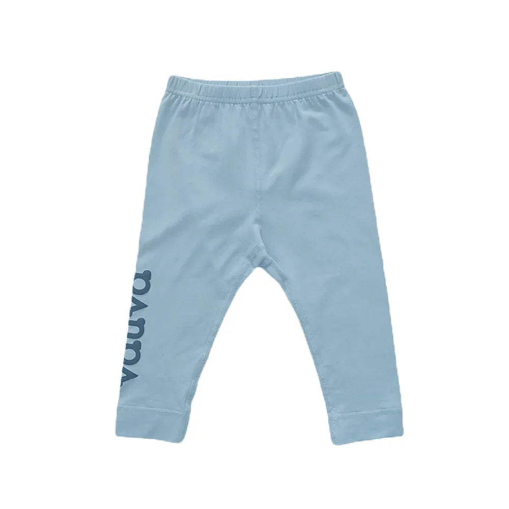 VAUVA Vauva Baby Organic Cotton Pants - Blue Fashion
