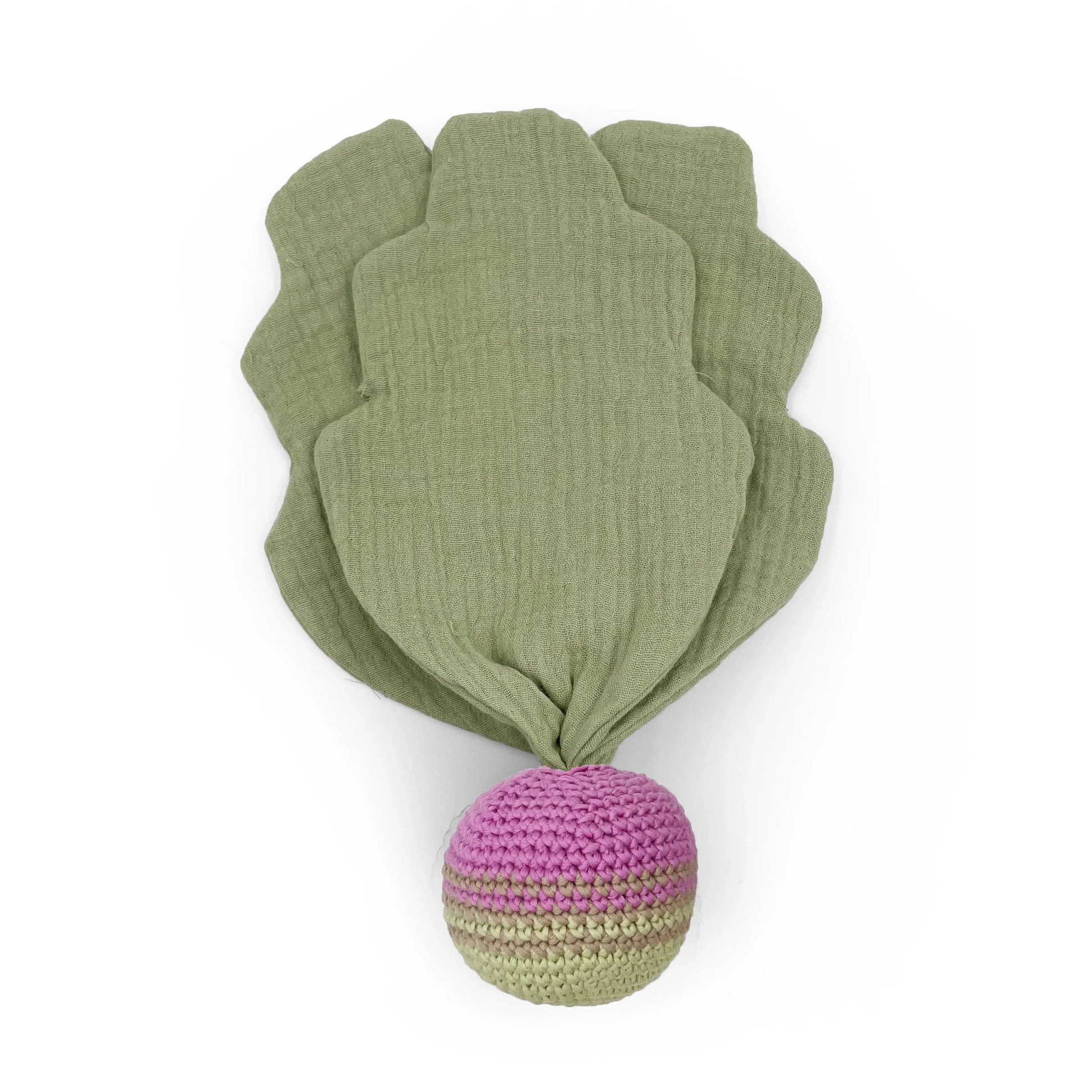 Myum MyuM - Purple Striped Turnip Comforter Soft toys