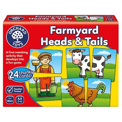 Orchard Toys - Farmyard Heads and Tails Game product image 1