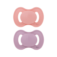 Lullaby Planet Dental Silicone Soothers Size 2 Pink Coral & Lavender Breeze 2 pcs. - My Little Korner