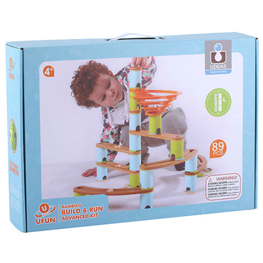 Udeas UDEAS - BAMBOO BUILD & RUN - ADVANCED SET STEM Toys