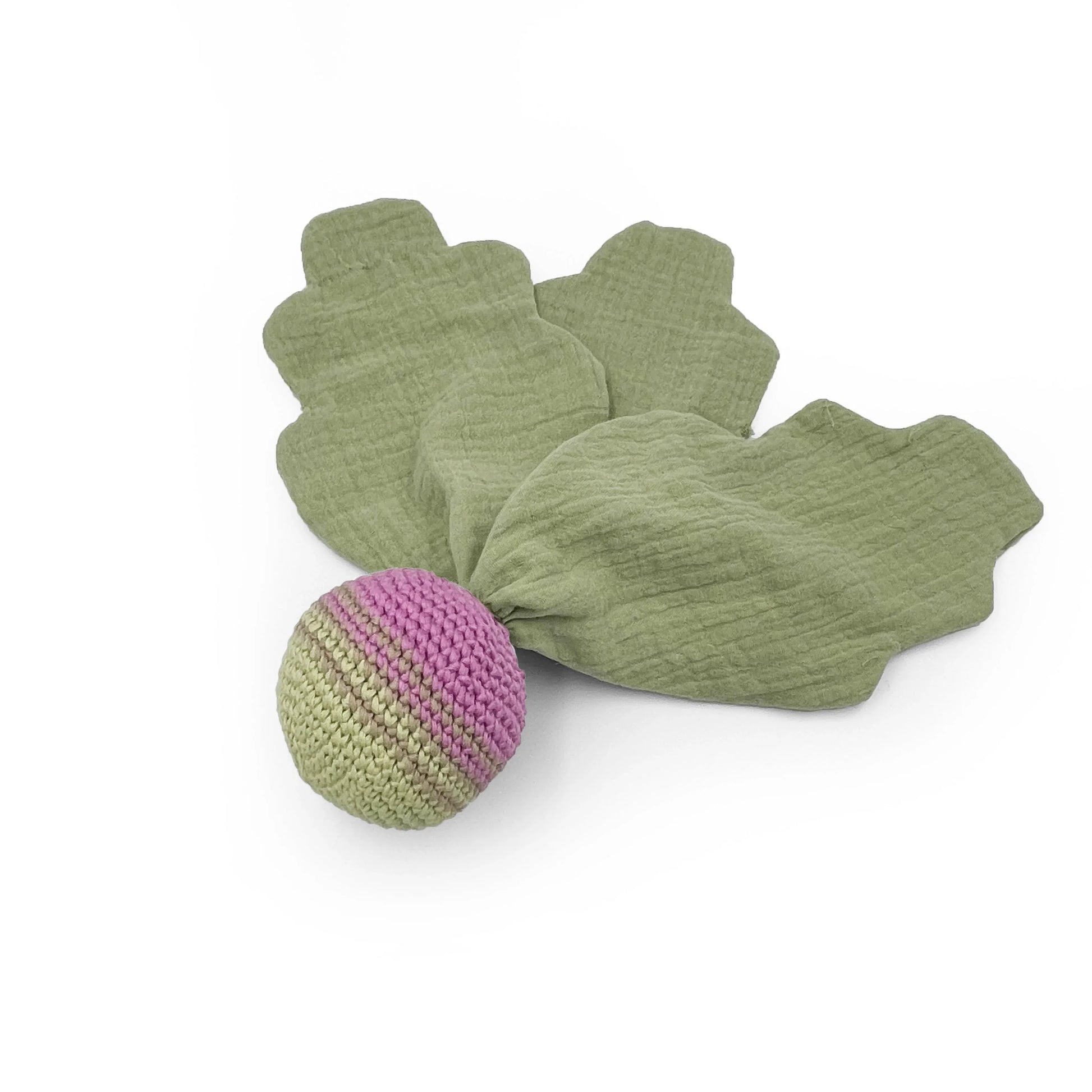Myum MyuM - Purple Striped Turnip Comforter Soft toys