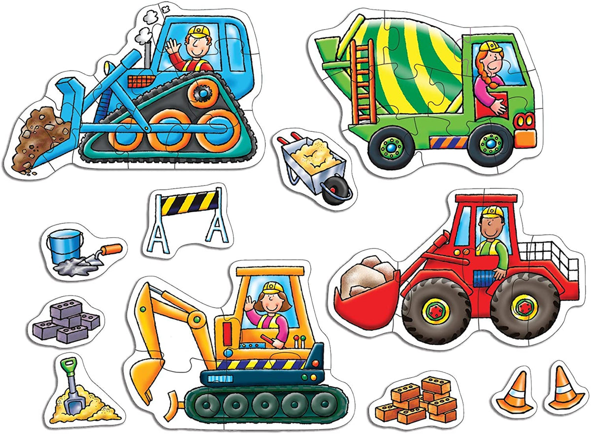 Orchard Toys - Big Wheels Jigsaw Puzzle