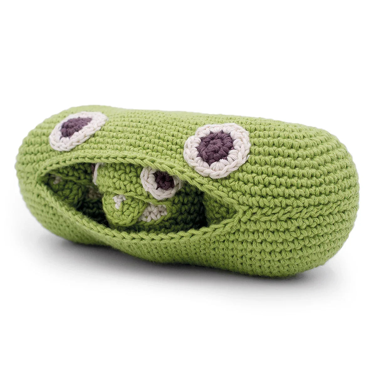 Myum MyuM Green Pea Family Rattle Toy Soft toys