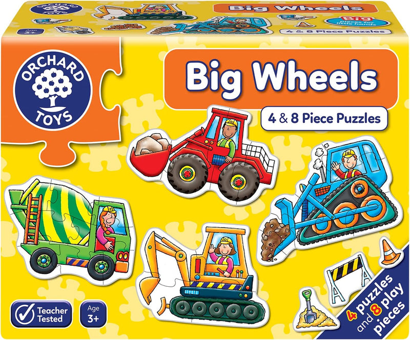 Orchard Toys - Big Wheels Jigsaw Puzzle