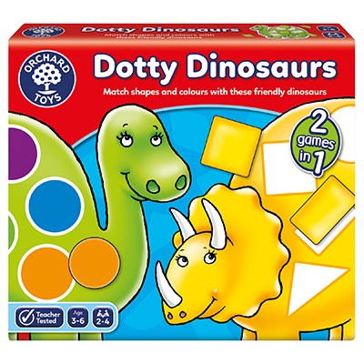 Orchard Toys Orchard Toys - Dotty Dinosaurs Game Board Games