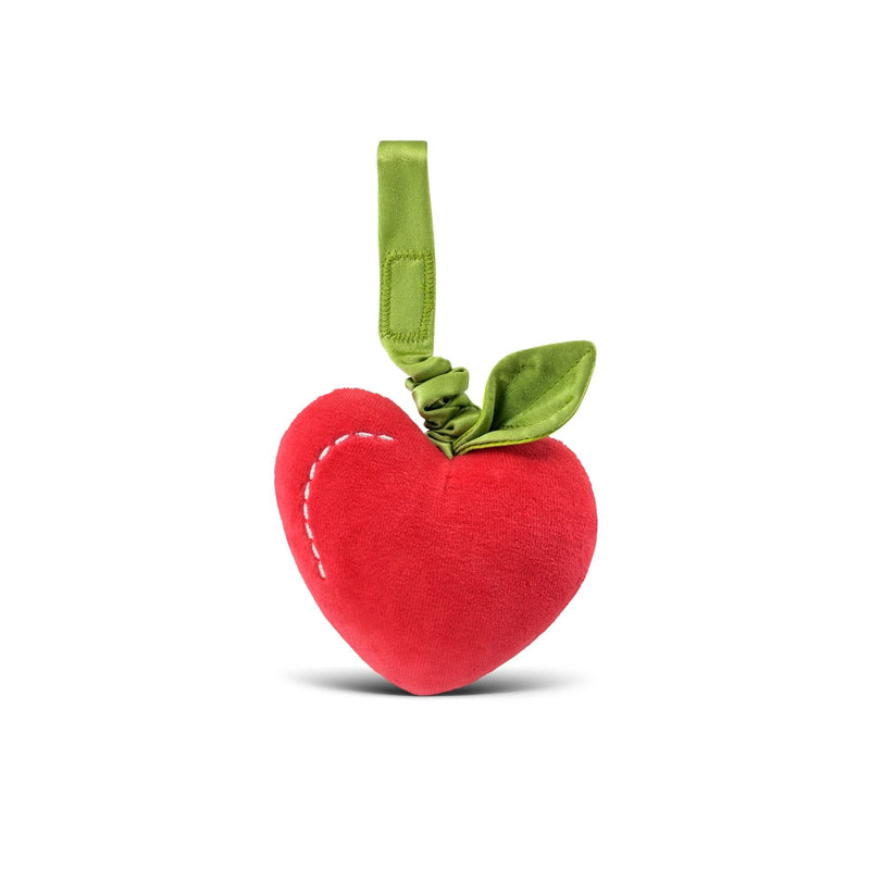 Apple Park - Organic Cotton Fruit and Veggie Stroller Toy - Apple