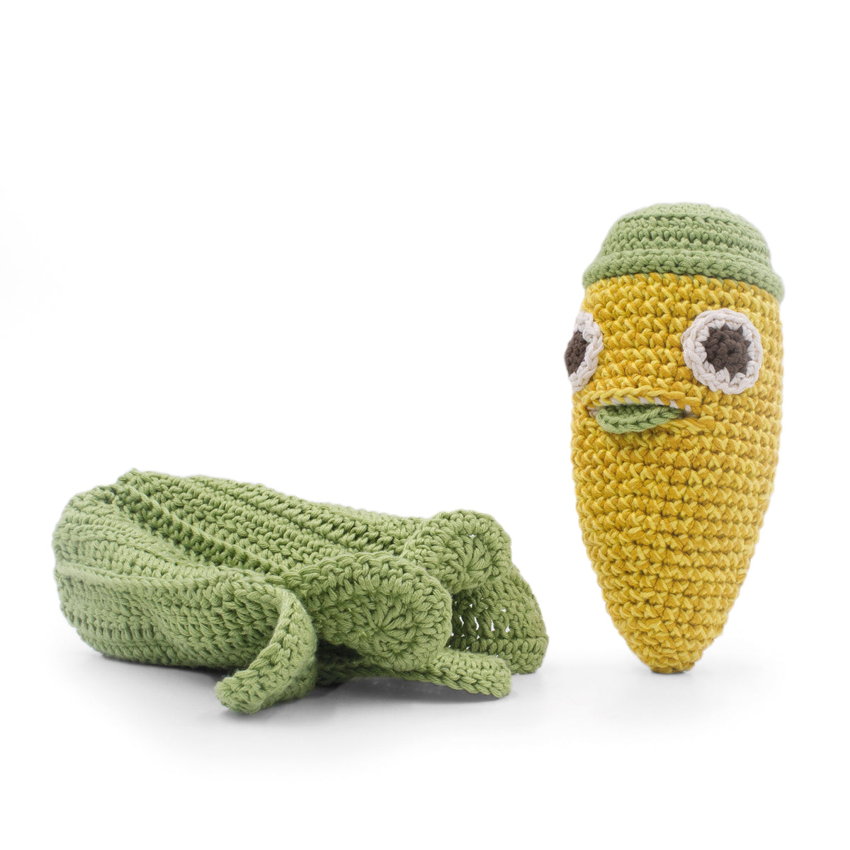 Myum MyuM Patrice Corn Crocheted Baby Rattle Soft toys