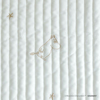 Moomin Baby Quilt Blanket M/White